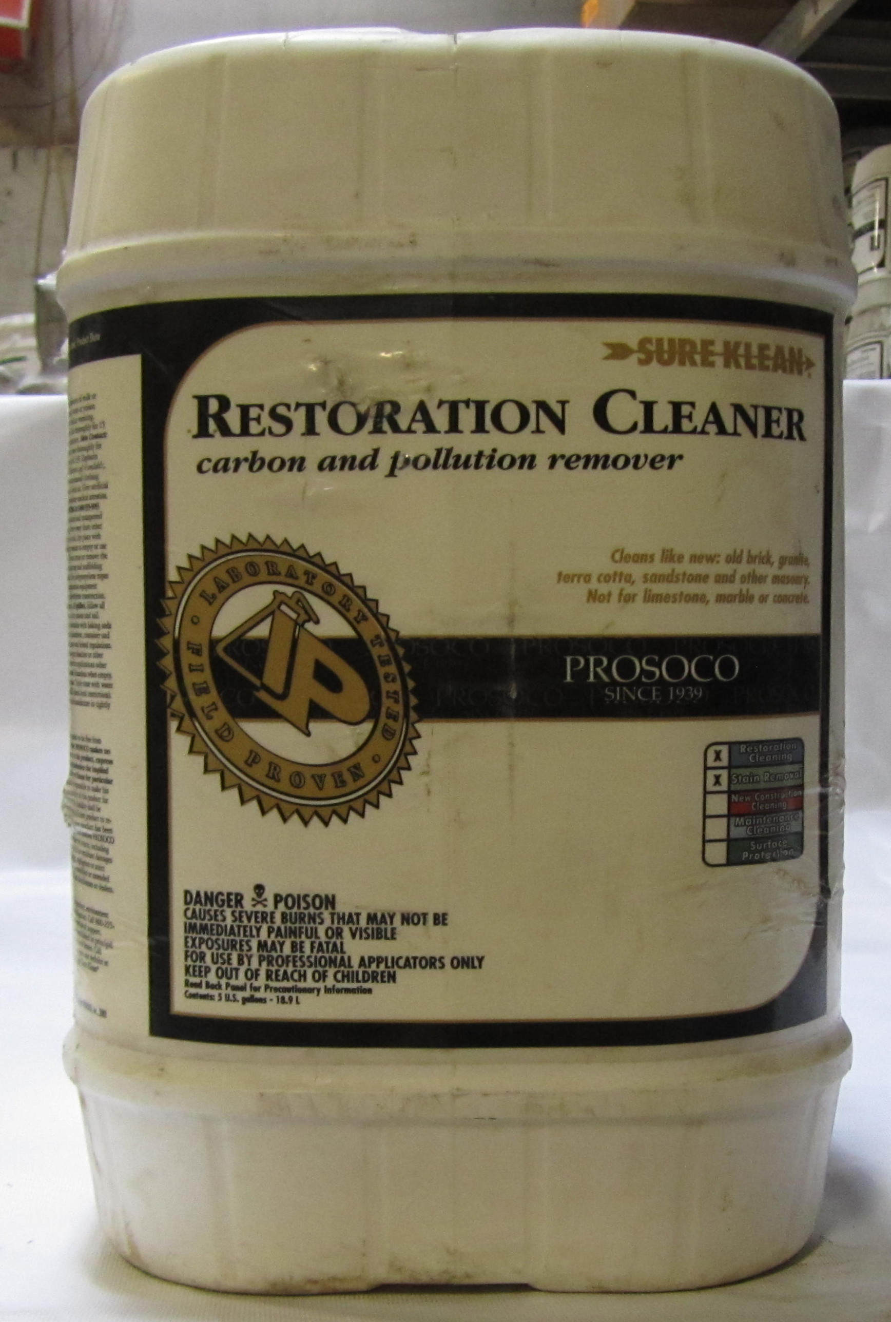 Masonry Depot New York Sure Klean Restoration Cleaner